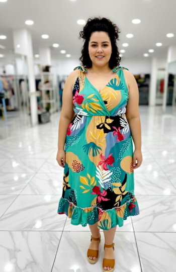 Ropa estampada plus size