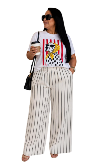 Sets de pantalon de Rayas y lunares